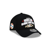 Harlem Globetrotters 100th Anniversary Black 9FORTY A-Frame Snapback Hat