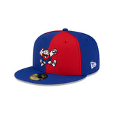 Denver Nuggets Hardwood Classics 80s Pinwheel 59FIFTY Fitted Hat