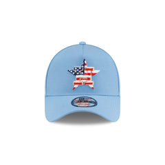 Houston Astros Red, White & Blue 9FORTY A-Frame Snapback Hat