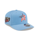 Houston Astros Red, White & Blue 9SEVENTY Stretch-Snap Hat