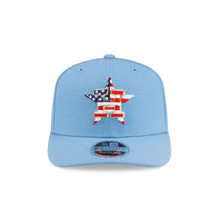 Houston Astros Red, White & Blue 9SEVENTY Stretch-Snap Hat