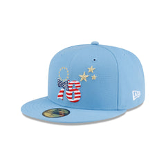 Philadelphia 76ers Red, White & Blue 59FIFTY Fitted Hat