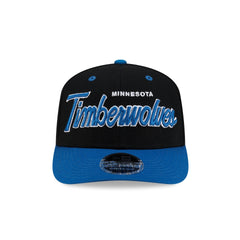 Minnesota Timberwolves Hardwood Classics 90s Script 9SEVENTY Stretch-Snap Hat