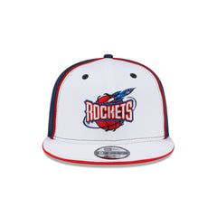 Houston Rockets Hardwood Classics 2000s Optic White Flip 9FIFTY Snapback Hat