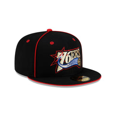 Philadelphia 76ers Hardwood Classics 2000s Flip 59FIFTY Fitted Hat