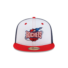 Houston Rockets Hardwood Classics 2000s White Stitch 59FIFTY Fitted Hat