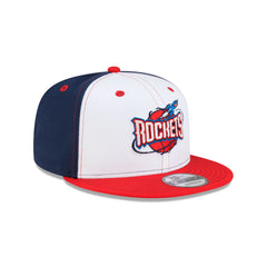 Houston Rockets Hardwood Classics 2000s White Stitch 9FIFTY Snapback Hat