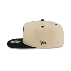 Miami Heat Hardwood Classics 2000s Gold 59FIFTY A-Frame Fitted Hat