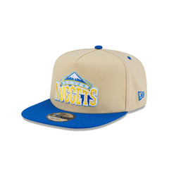 Denver Nuggets Hardwood Classics 2000s Gold 9FIFTY A-Frame Snapback Hat