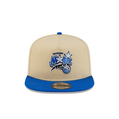 Orlando Magic Hardwood Classics 2000s Gold 9FIFTY A-Frame Snapback Hat