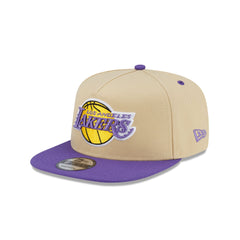 Los Angeles Lakers Hardwood Classics 2000s Gold 9FIFTY A-Frame Snapback Hat