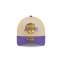 Los Angeles Lakers Hardwood Classics 2000s Gold 9FORTY A-Frame Snapback Hat