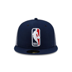 New Jersey Nets Hardwood Classics 2000s Piping 59FIFTY Fitted Hat