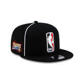Philadelphia 76ers Hardwood Classics 2000s Piping 9FIFTY Snapback Hat
