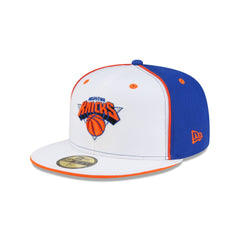 New York Knicks Hardwood Classics 2000s Optic White Flip 59FIFTY Fitted Hat