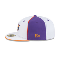 Phoenix Suns Hardwood Classics 2000s Optic White Flip 59FIFTY Fitted Hat