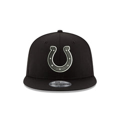 Indianapolis Colts Black and White 9FIFTY Snapback Hat