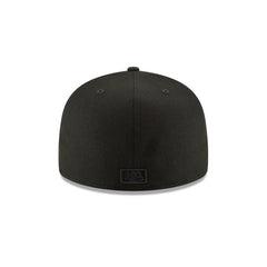 New York Mets Blackout Basic 59FIFTY Fitted Hat