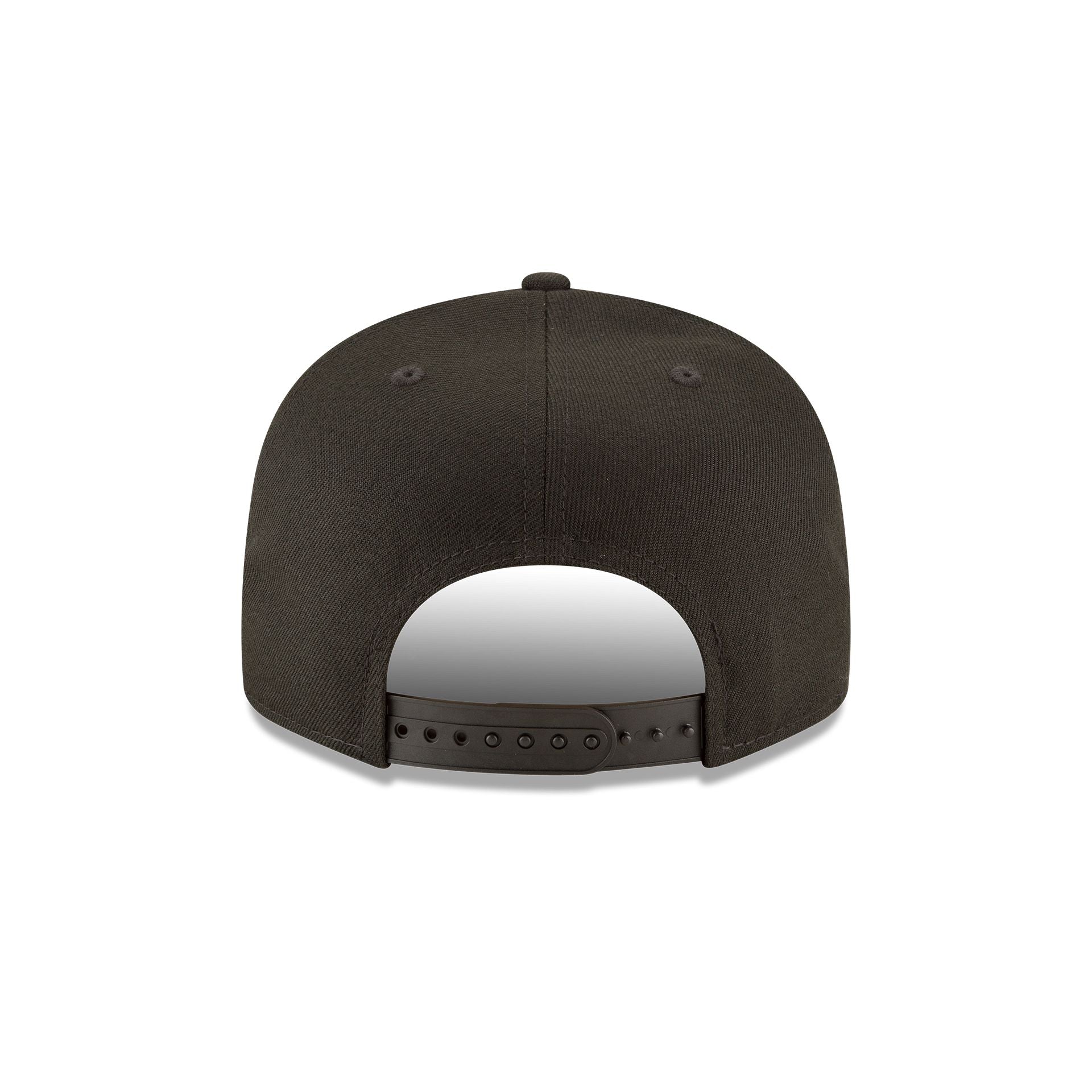 New York Mets Basic All Black 9FIFTY Snapback Hat