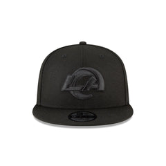 Los Angeles Rams Basic Black on Black 9FIFTY Snapback