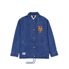New York Mets Denim Coach Jacket