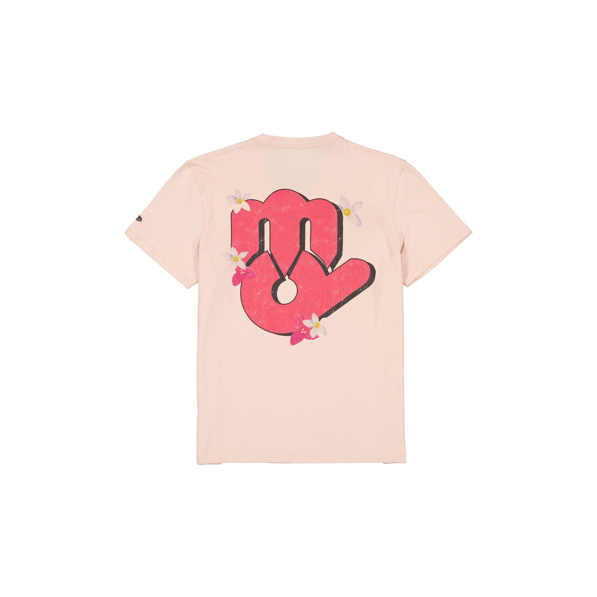 Diablos Rojos del M��xico Pale Pink Floral T-Shirt