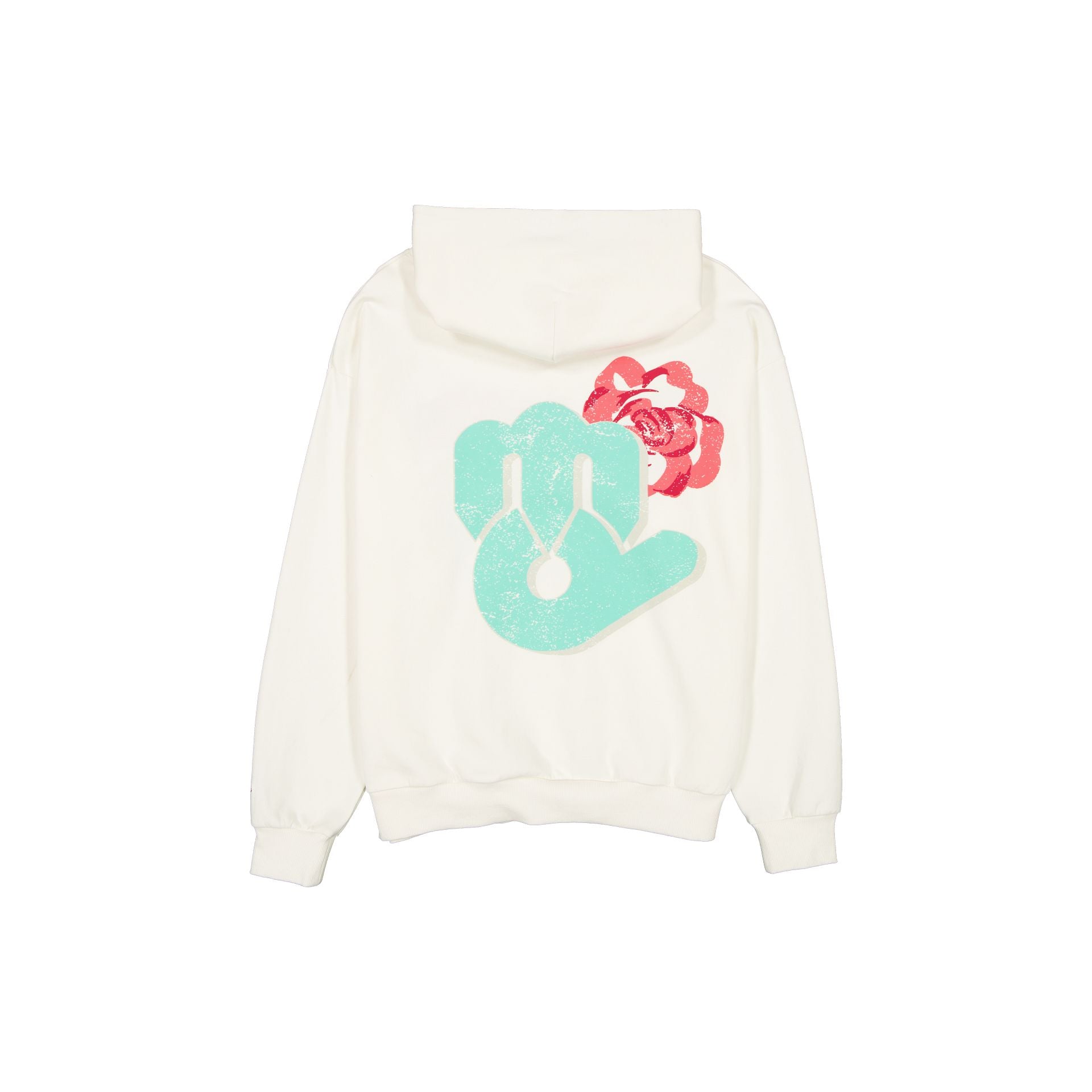 Diablos Rojos del M��xico Stone Floral Hoodie