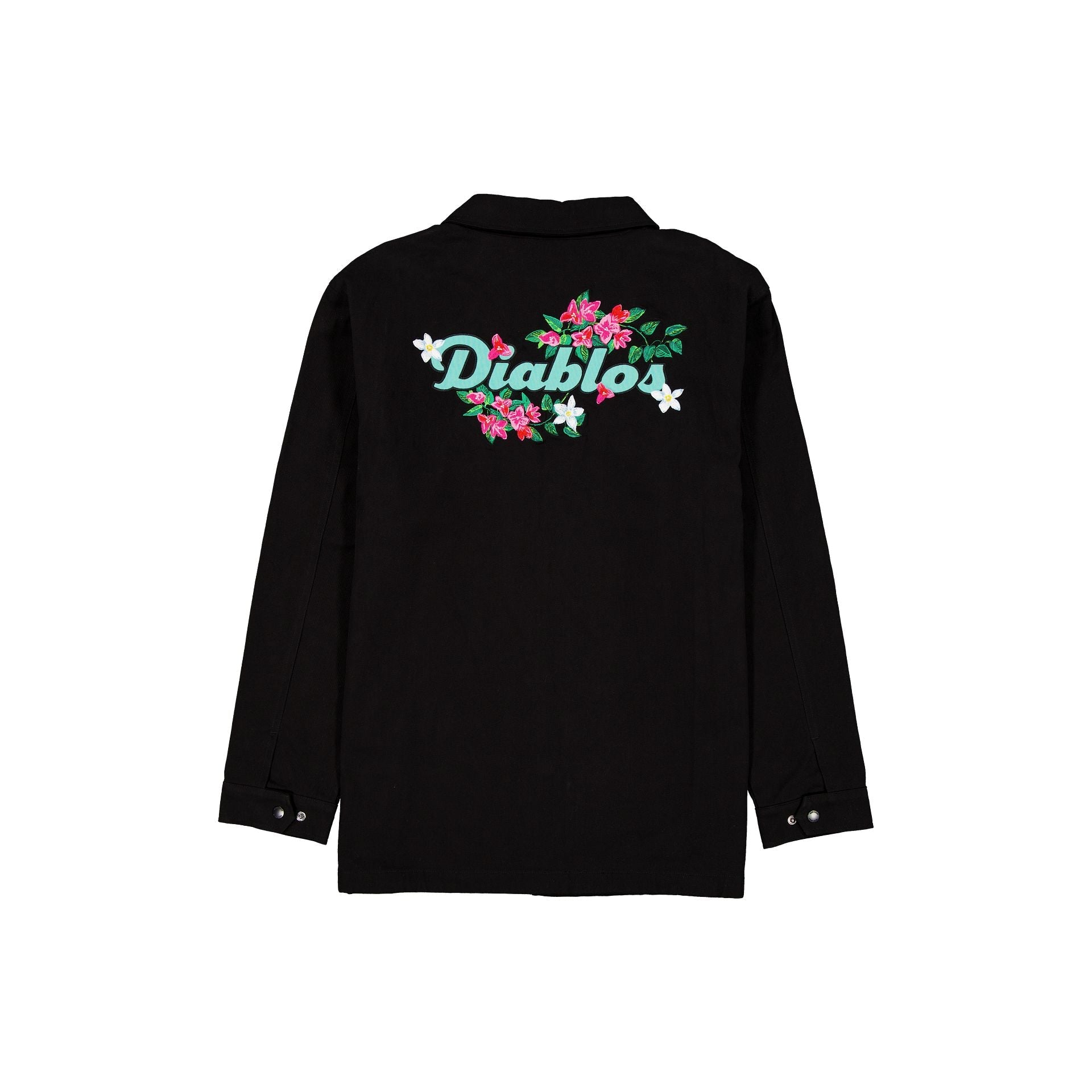 Diablos Rojos del M��xico Black Floral Jacket