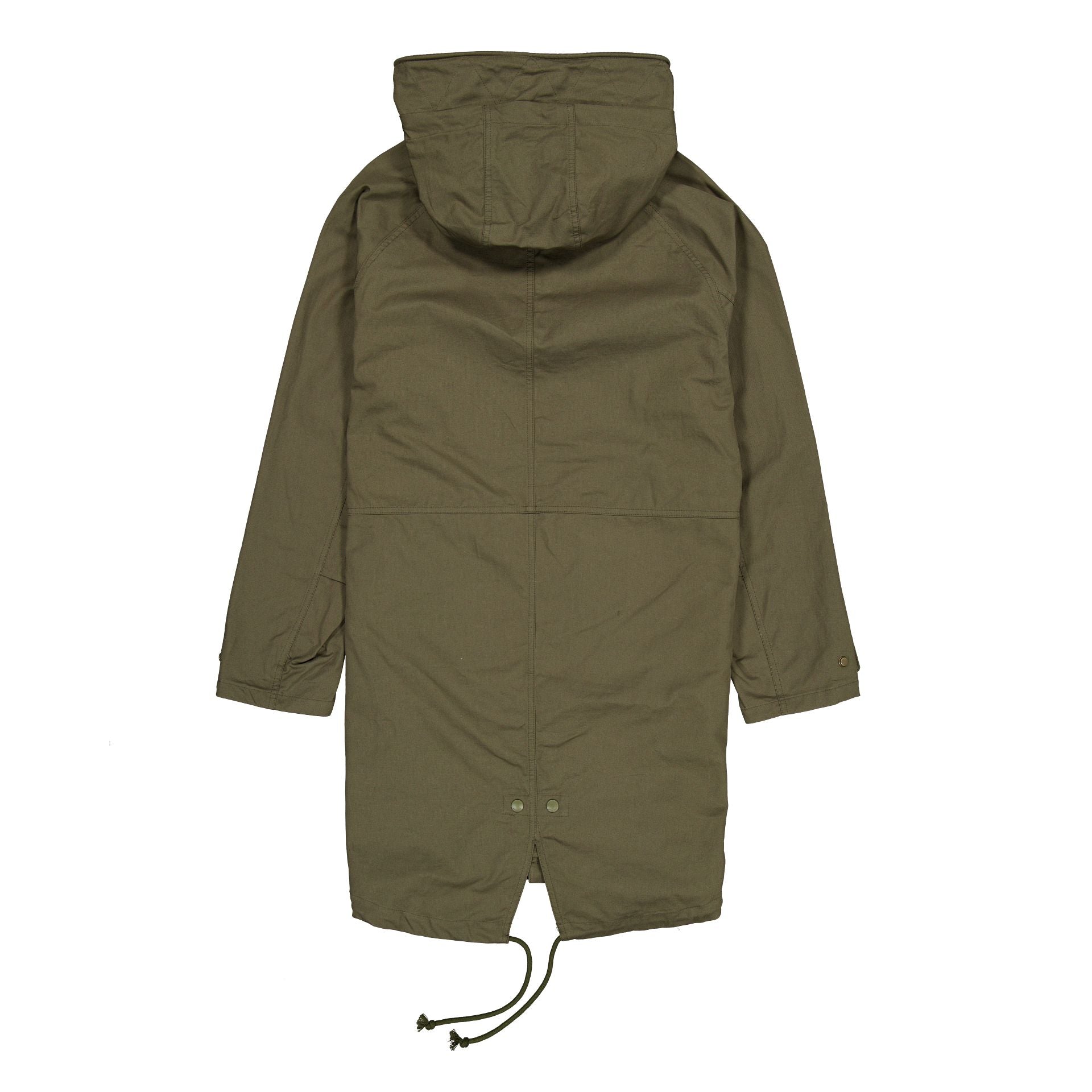 New Era Cap Dark Khaki Fishtail Parka Jacket
