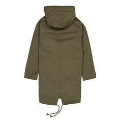 New Era Cap Dark Khaki Fishtail Parka Jacket