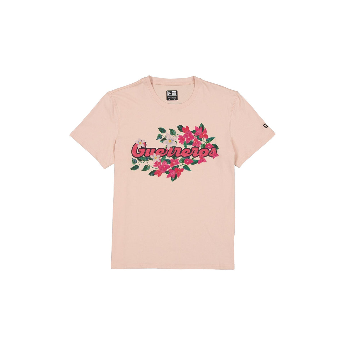 Guerreros de Oaxaca Pale Pink Floral T-Shirt