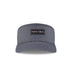 New Era Cap Houndstooth Black Visor Adjustable Hat
