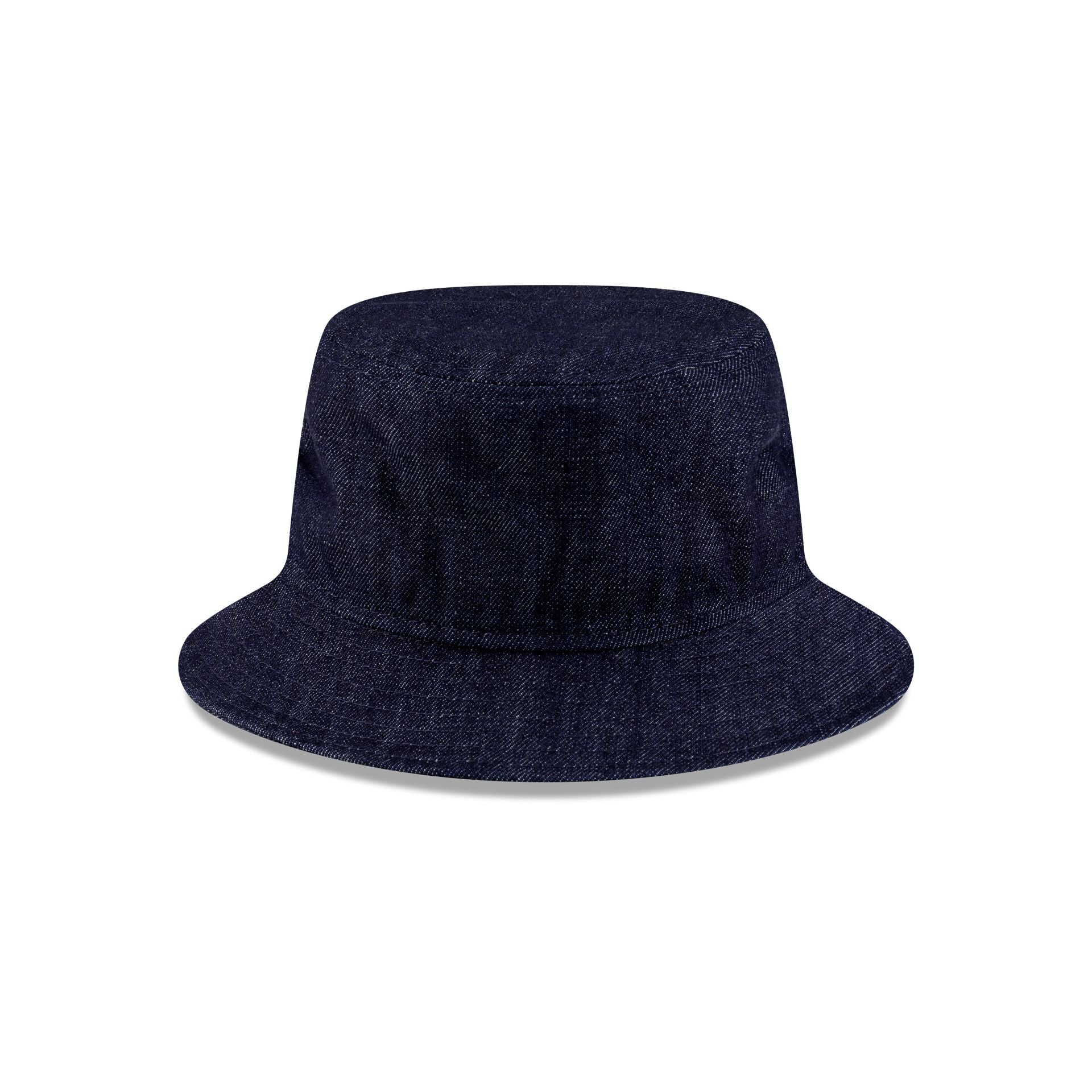 New Era Cap Square Logo Indigo Denim Bucket Hat