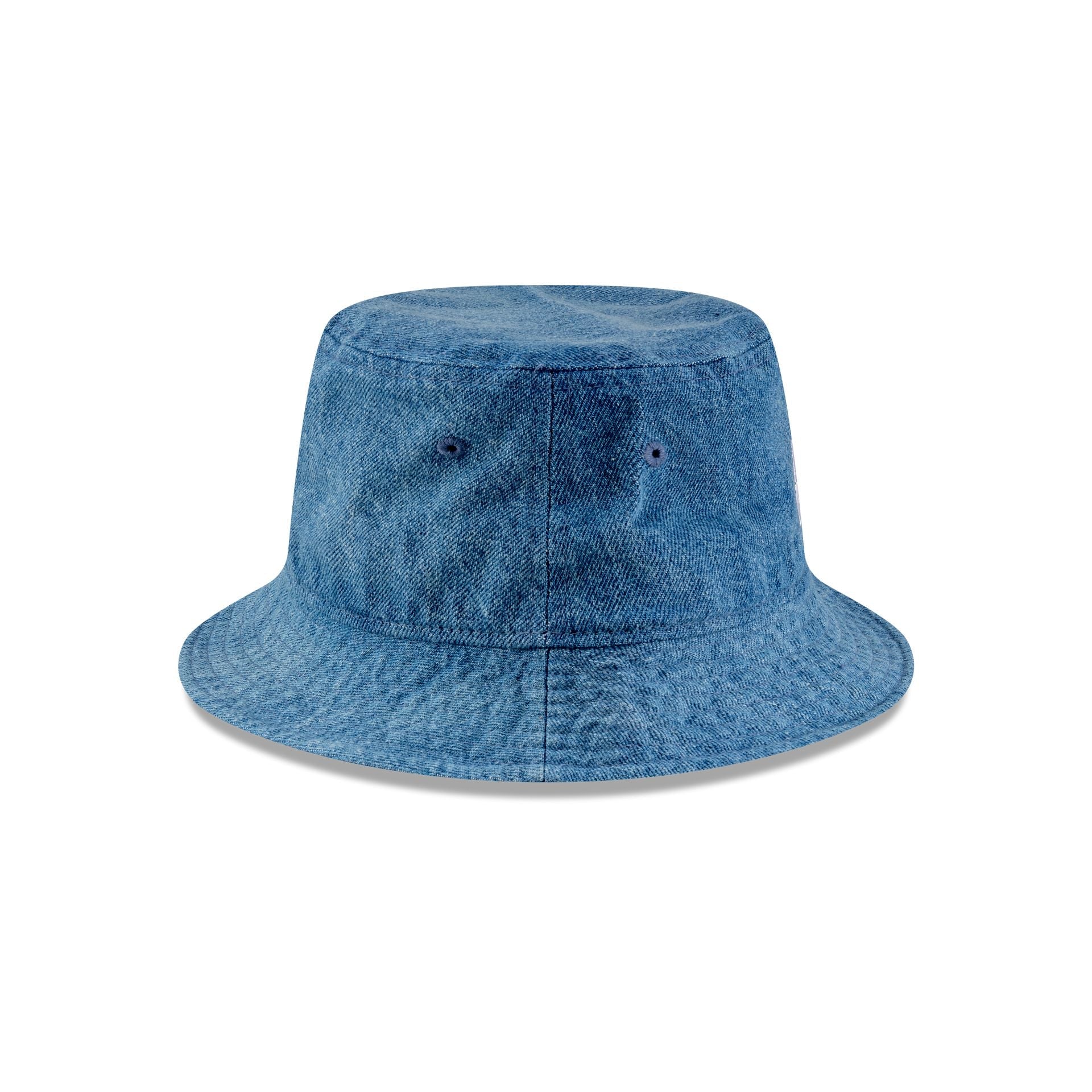 New Era Cap Square Logo Light Denim Bucket Hat