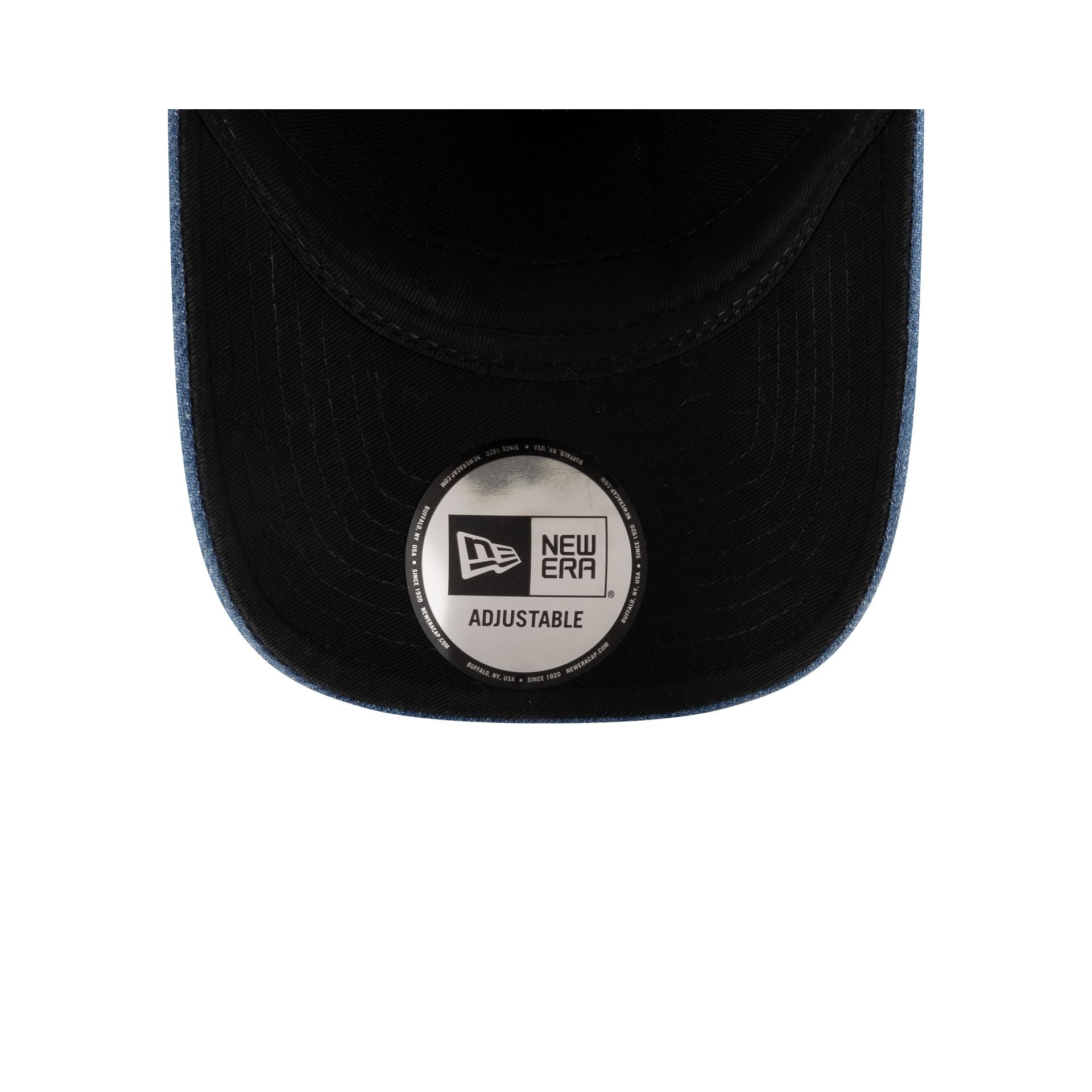 New Era Cap Square Logo Light Denim 9FORTY A-Frame Trucker Hat