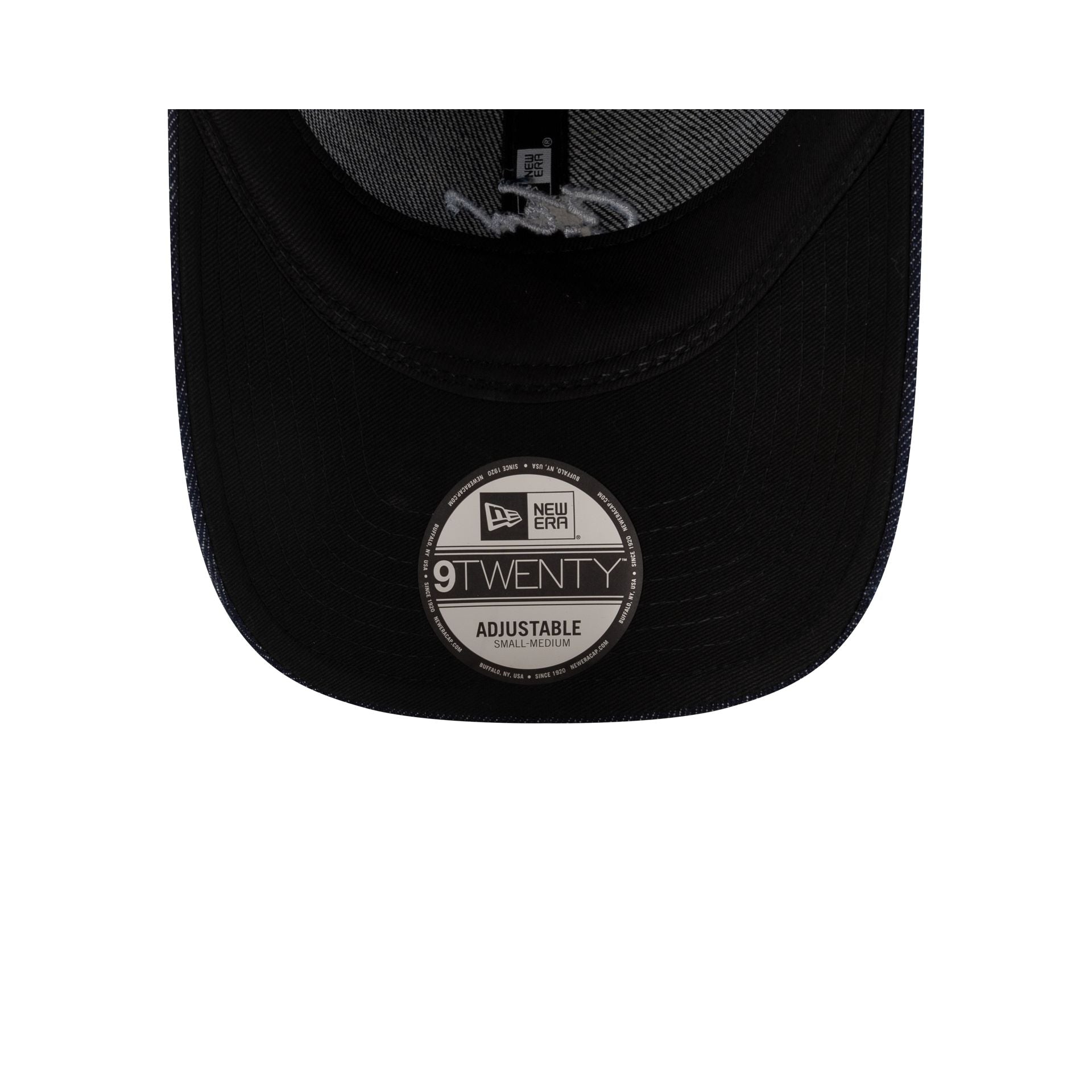 New Era Cap Handwritten Indigo Denim 9TWENTY Easy Snap Hat