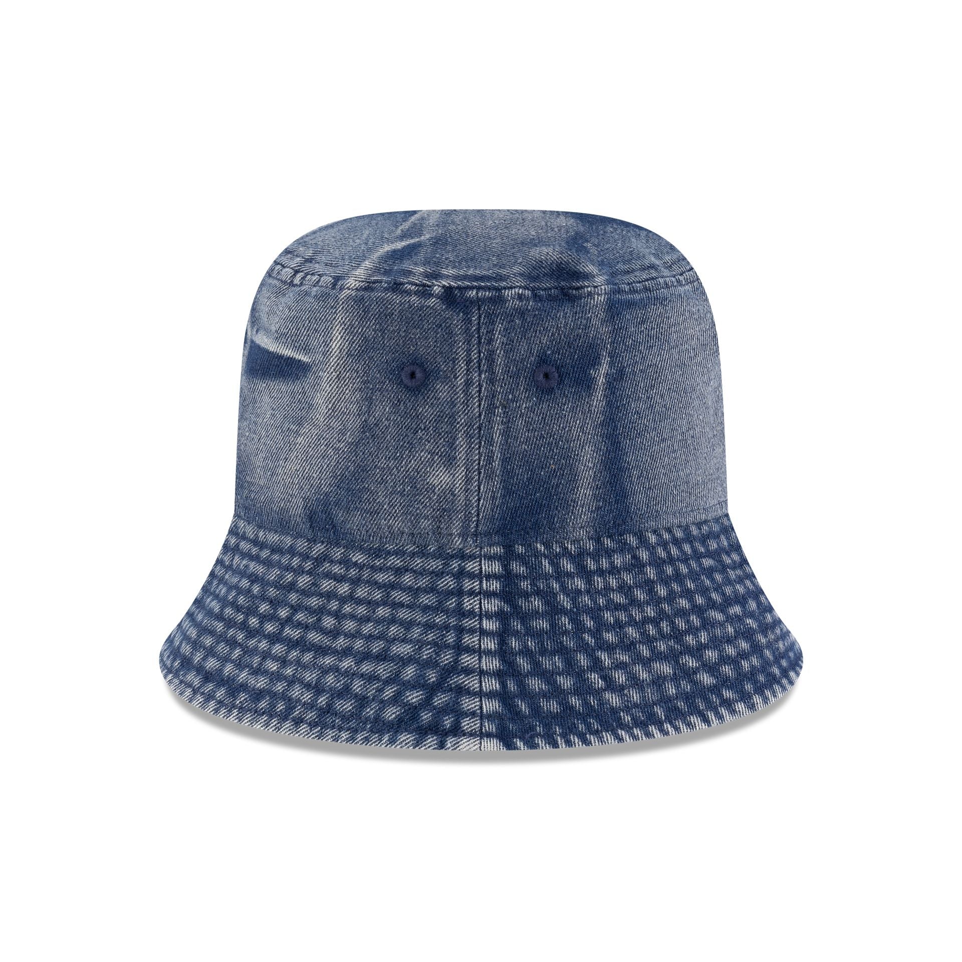 New Era Cap Blue Denim Bucket Hat
