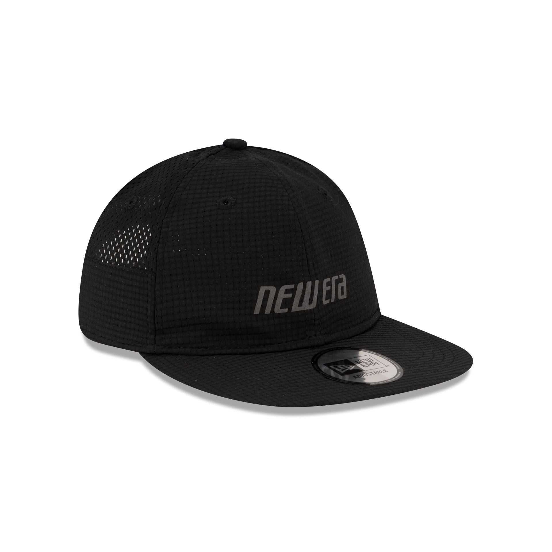 New Era Cap Dual Mesh Black 9FORTY Strapback Hat
