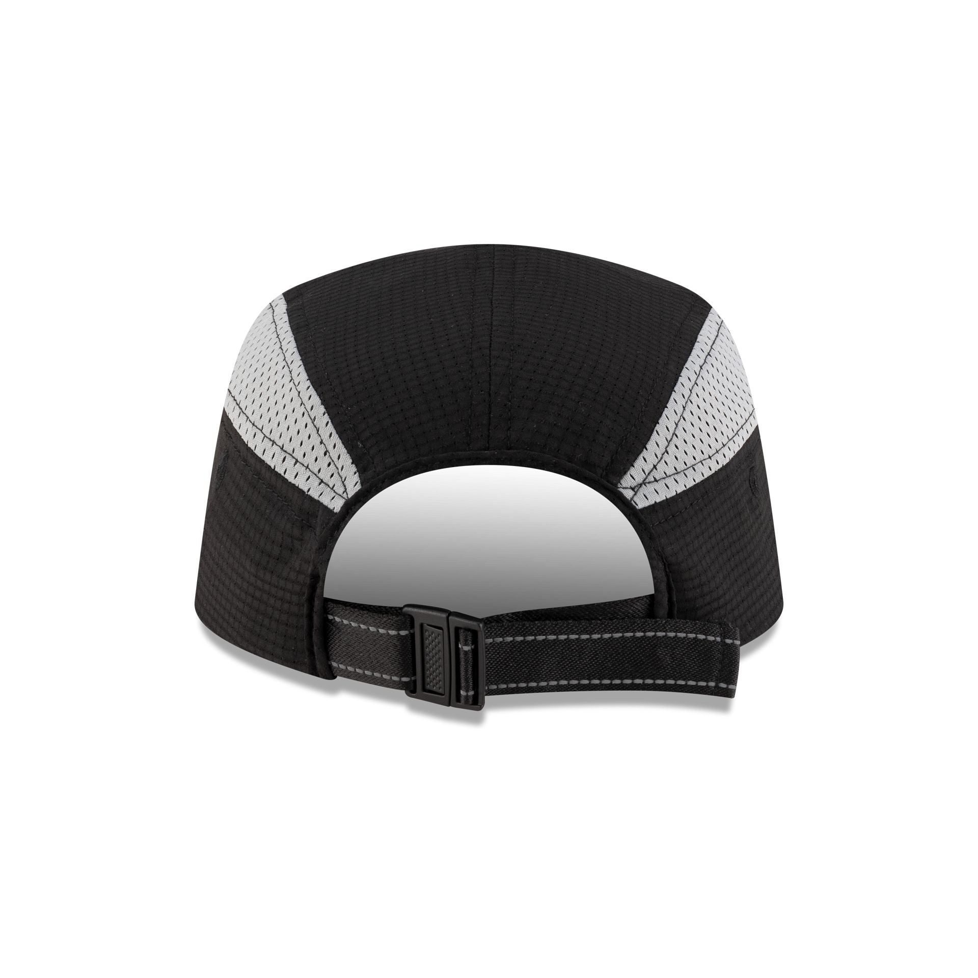 New Era Cap Run Club Black Camper Strapback Hat