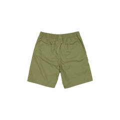New Era Branded Loose Military Green Bark Shorts