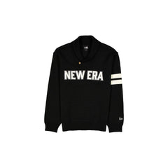 New Era Cap Black Shawl Sweater