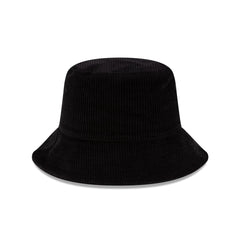 New Era Cap Black Corduroy Bucket Hat