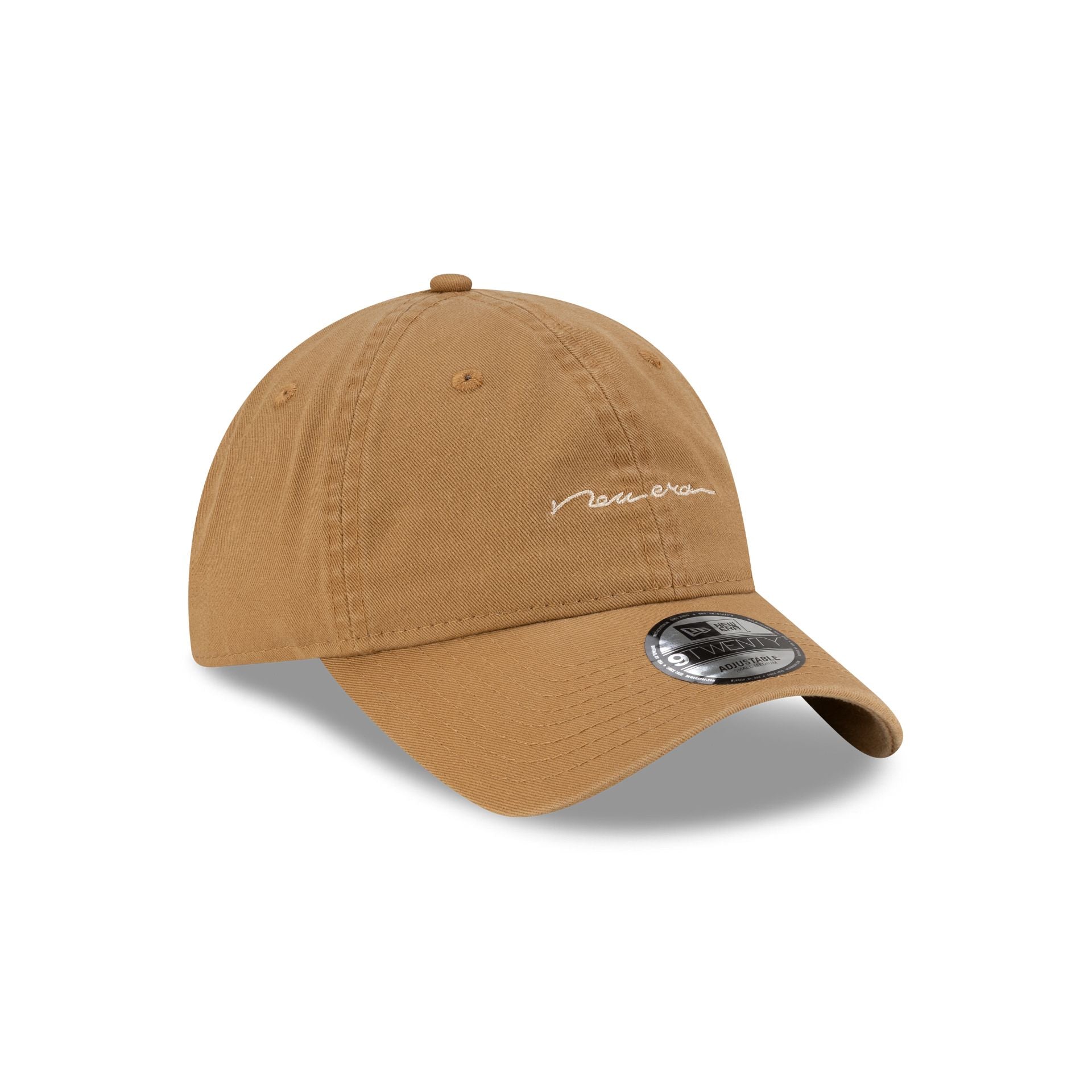 New Era Cap Handwritten Brown 9TWENTY Adjustable Hat