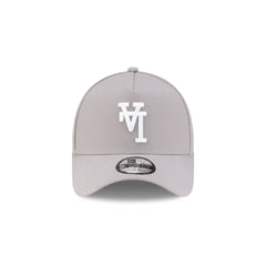 Los Angeles Dodgers Upside Down Logo Gray 9FORTY A-Frame Snapback Hat
