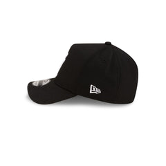 Los Angeles Dodgers Upside Down Logo Black 9FORTY A-Frame Snapback Hat