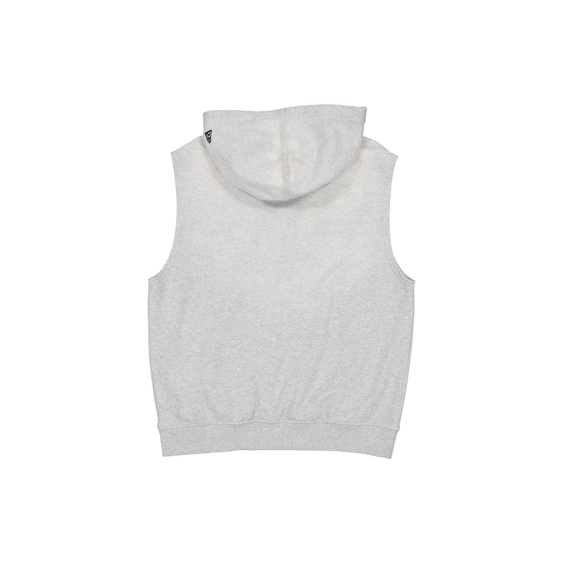 New Era Cap Originators Heather Gray Sleeveless Hoodie