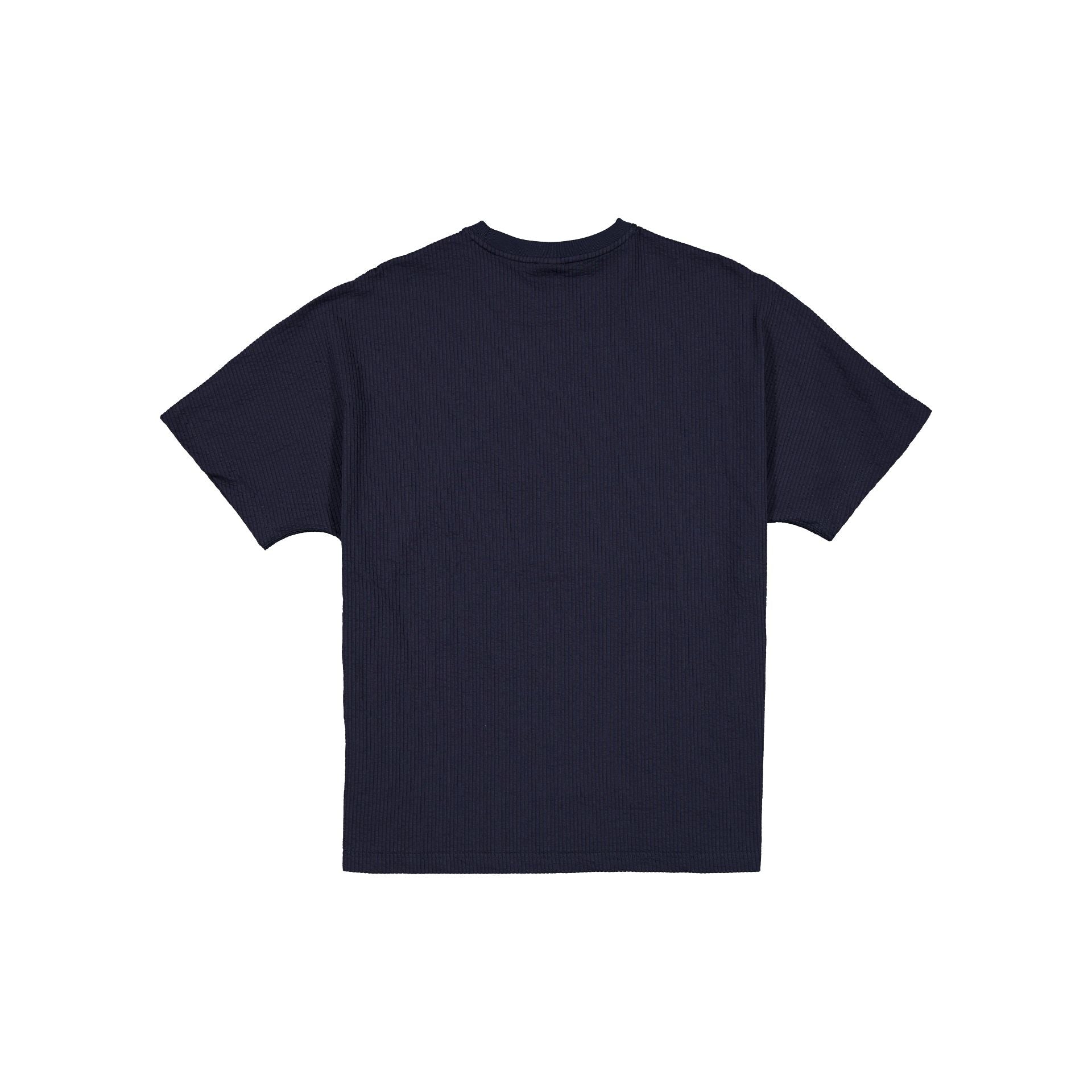 New Era Cap Black Label Seersucker Midnight Blue T-Shirt