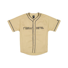New Era Cap Baseball Mesh Gold Jersey