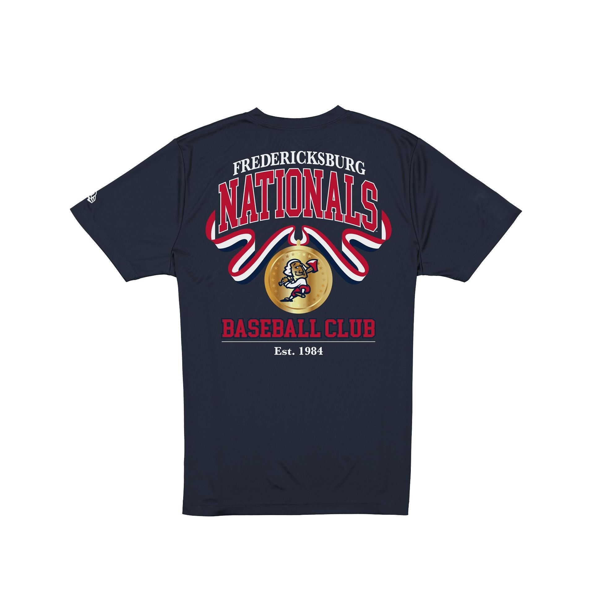 Fredericksburg Nationals Americana Navy T-Shirt