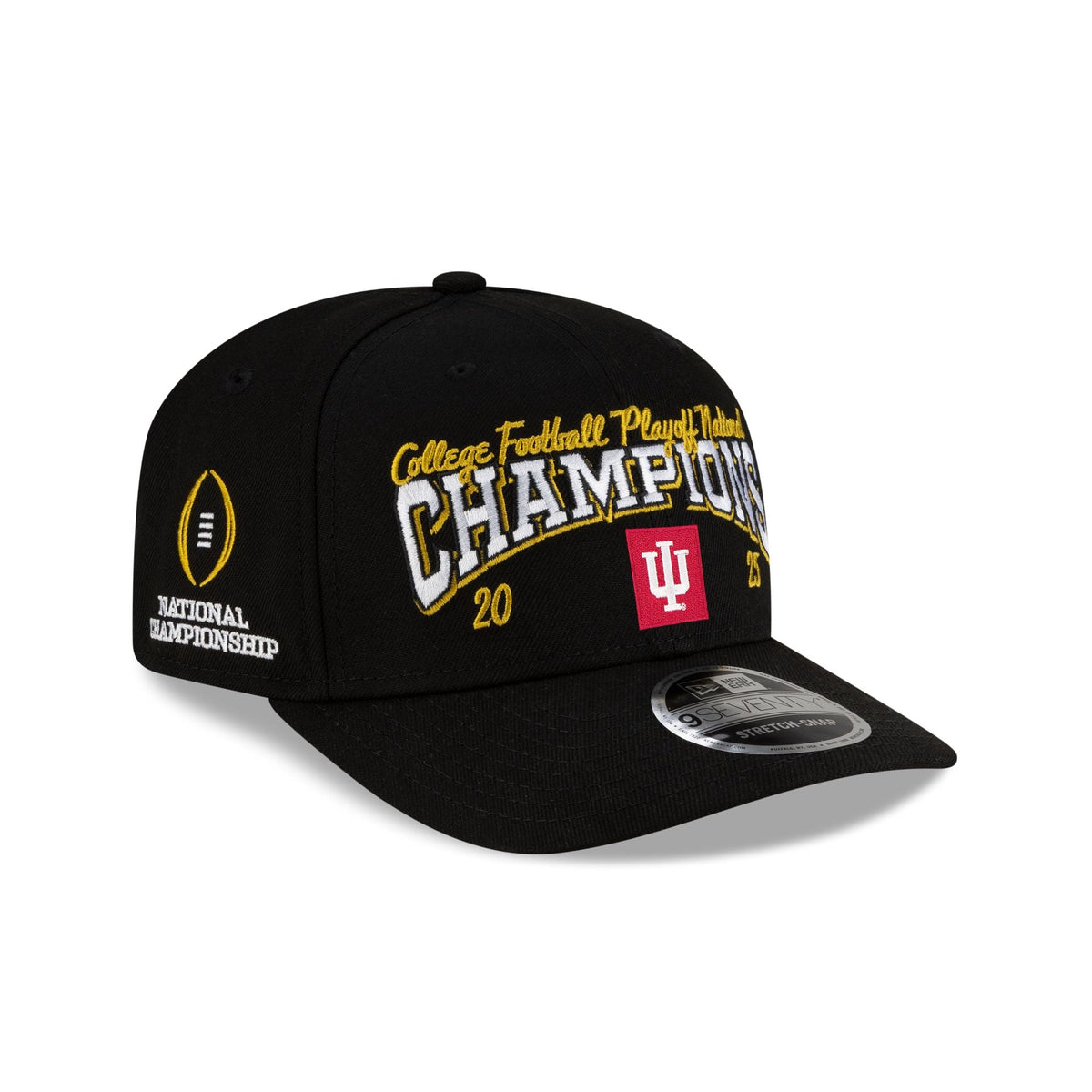 Indiana Hoosiers 2025-2026 College Football Champions 9SEVENTY Stretch-Snap Hat